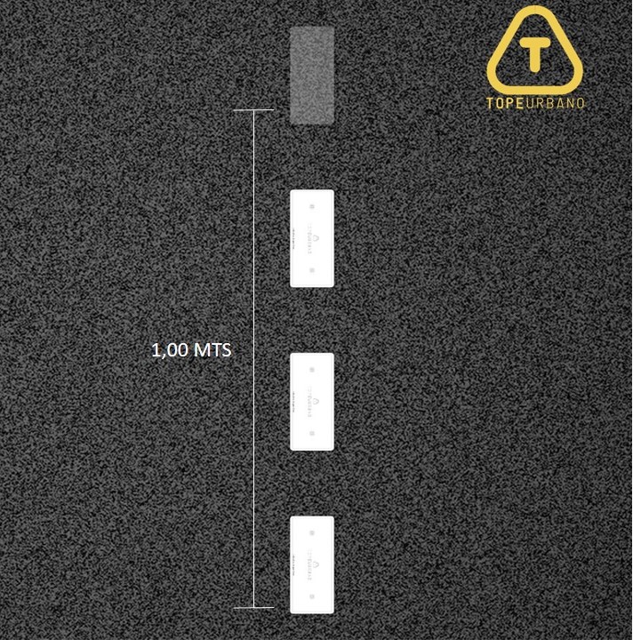 Kit Línea Divisoria Continua Clásica - R200 (BLANCO)