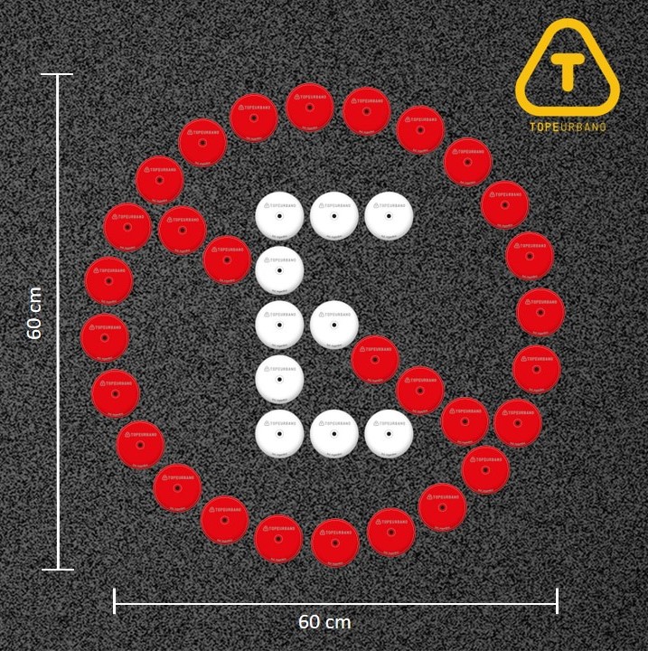 Kit Figura Prohibido Estacionar Mini - P60