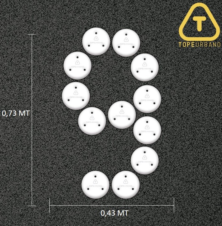 Kit Número 9 - P120 (BLANCO)