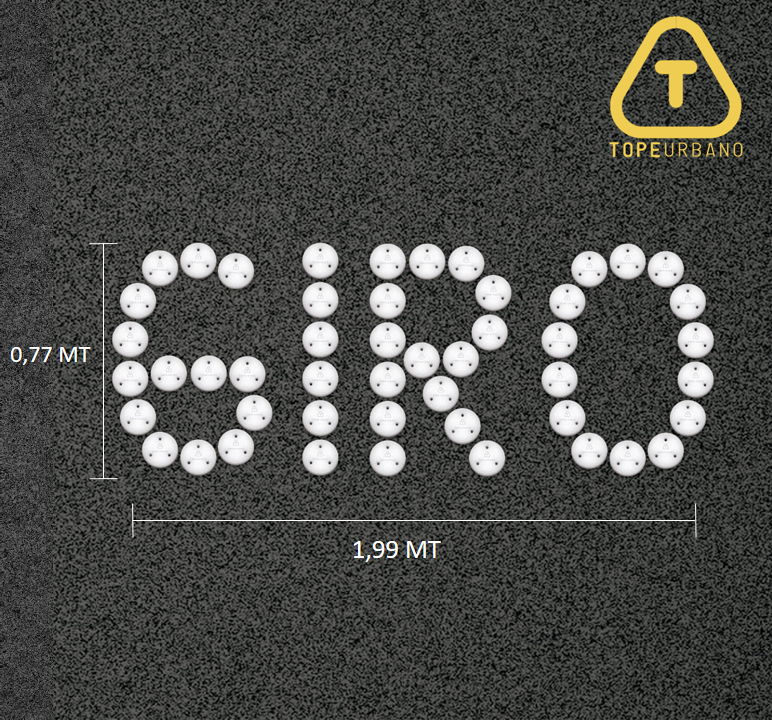 [KPALAGIRBLPUN] Kit Palabra GIRO - P120 (BLANCO)