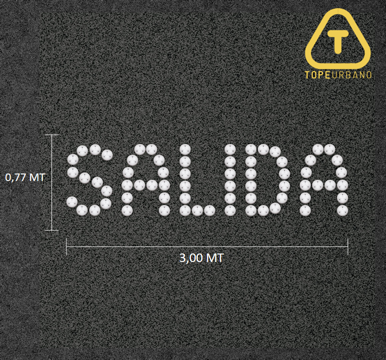 [KPALASALBLPUN] Kit Palabra SALIDA - P120 (BLANCO)