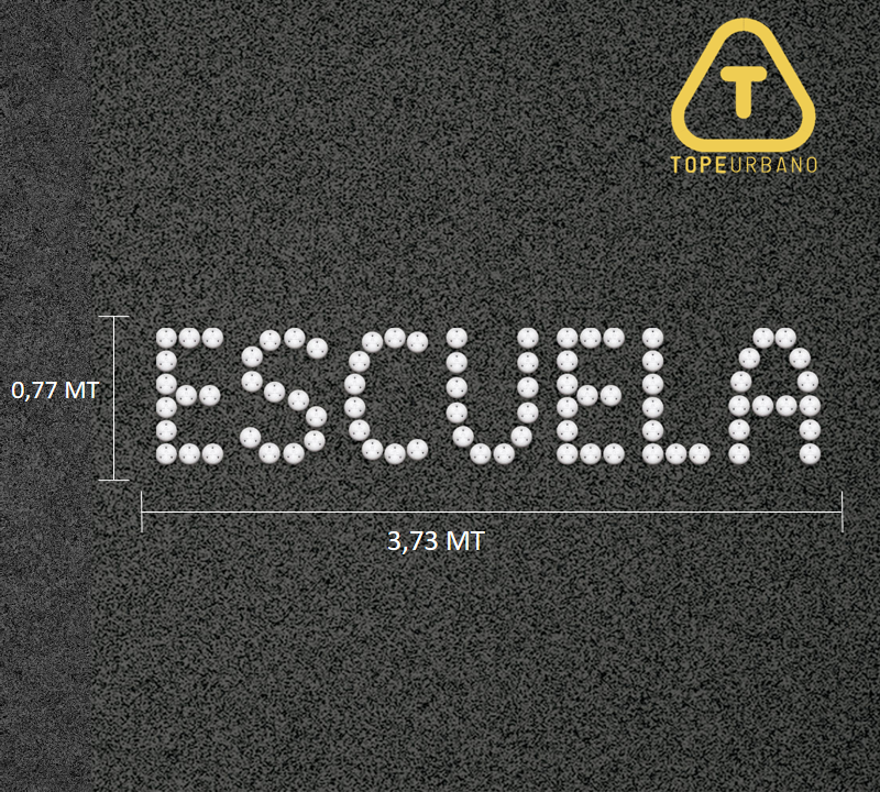 [KPALAESCBLPUN] Kit Palabra ESCUELA - P120 (BLANCO)