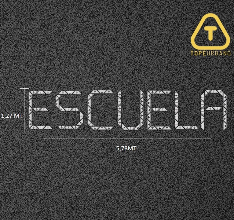 [KPALAESCBLPLA] Kit Palabra ESCUELA - T280 (BLANCO)
